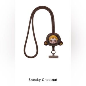 You Found Me! Series Phone Lanyard - Sneaky Chestnut